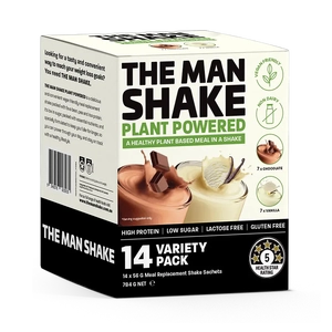 The Man Shake Plant Powered Variety 14 Pack