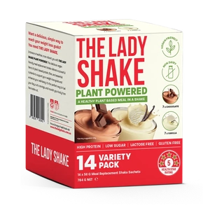 The Lady Shake Plant Powered Variety 14 Pack
