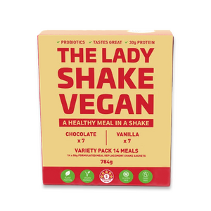 The Lady Shake Vegan Variety Box - 14 Pack