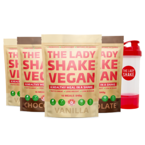 The Lady Shake Vegan - Buy 3 Get 1 Free + Shaker