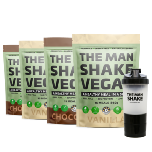 The Man Shake Vegan - Buy 3 Get 1 Free + Shaker